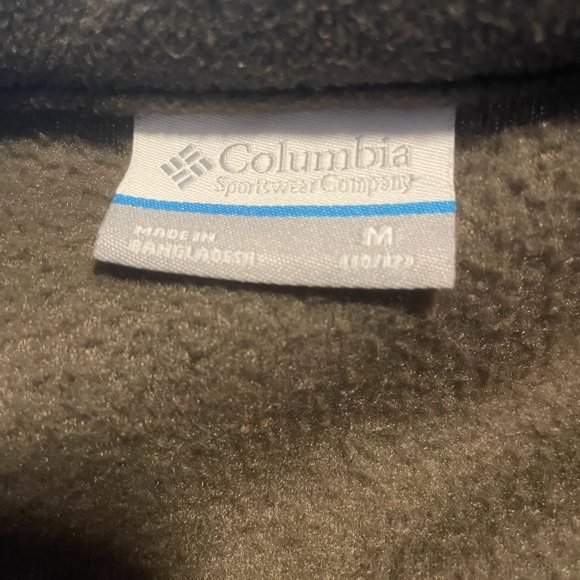 Boys Medium bundle- Nike black sweatshirt and Columbia brown fleece - Picture 6 of 11